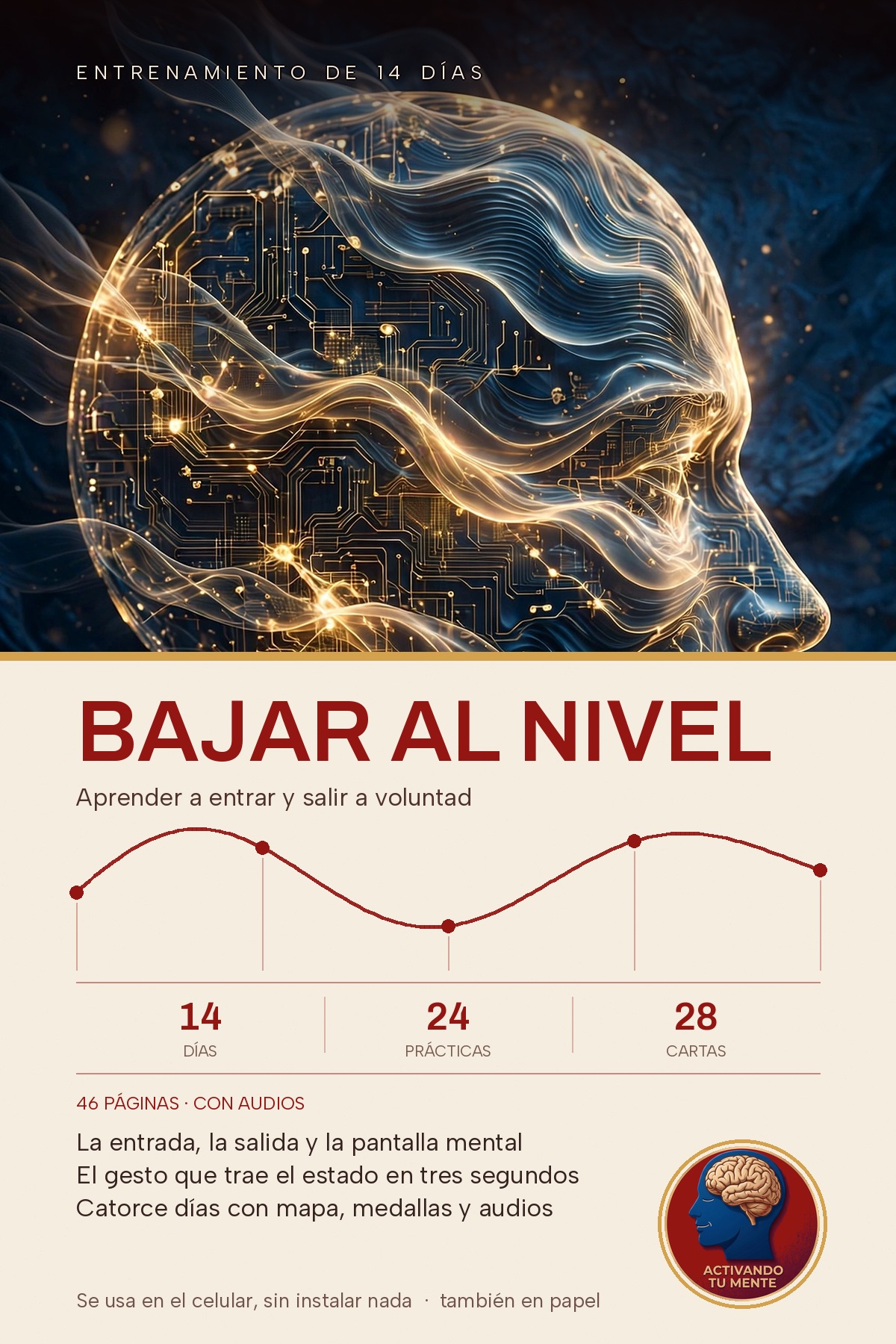 Portada de Bajar al Nivel